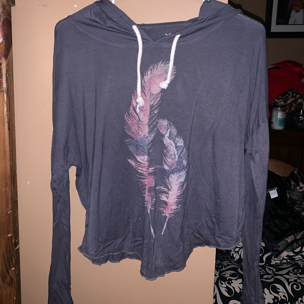 Light material hoodie